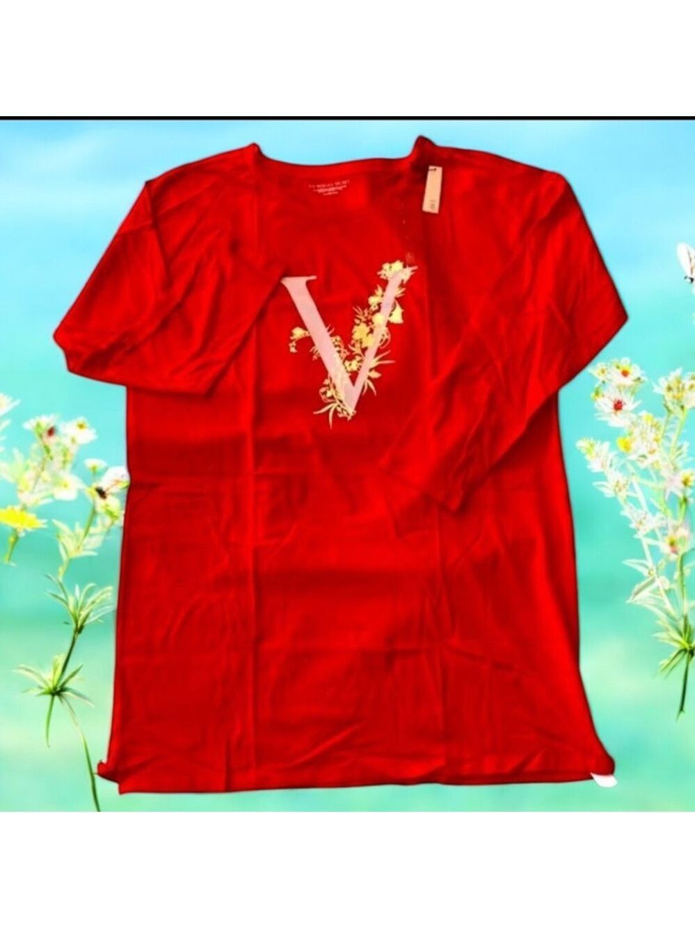 Victoria’s Secret Long Sleeves Sleep-shirt Large